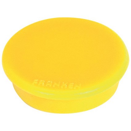 Franken Magnet, 38mm, Yellow, Pack of 10