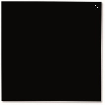 Franken Magnetic Glass Board / W350xH350mm / Black