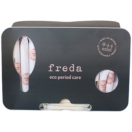 Freda Pre-filled Pad and Tampon Dispenser, Comes with Refill Pack