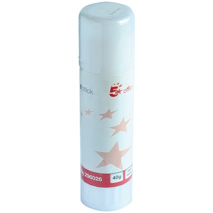 5 Star Large Glue Stick - 40g 5 Star Large Glue Stick - 40g