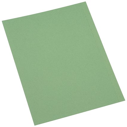 5 Star A4 Square Cut Folders, 250gsm, Green, Pack of 100 5 Star A4 Square Cut Folders, 250gsm, Green, Pack of 100