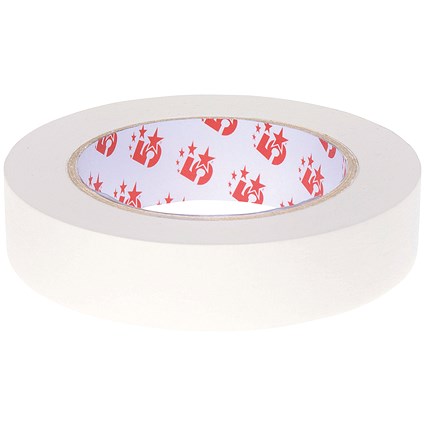 5 Star Double-sided Display Tape, 25mm x 33m, Pack of 6 5 Star Double-sided Display Tape, 25mm x 33m, Pack of 6