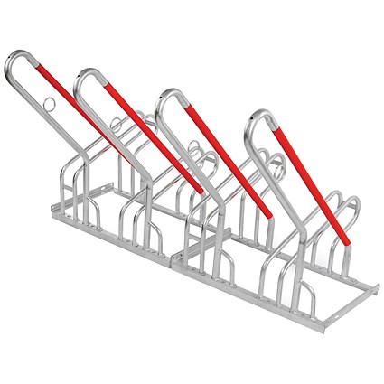 City Hybrid Bicycle Rack 4 Cycle Capacity FS604958