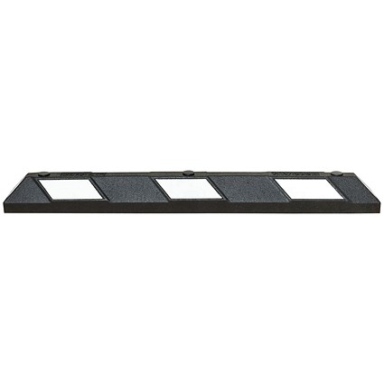 Park-Aid Wheel Stop 1200mm Blk/Wht