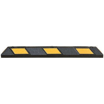 Park-Aid Wheel Stop 1200mm Blk/Ylw