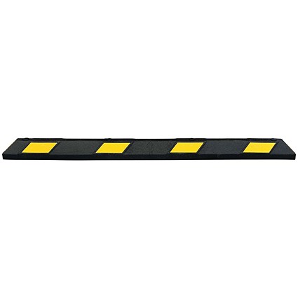 Park-Aid Wheel Stop 1800mm Blk/Ylw