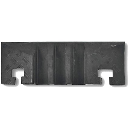 Traffic-Line Cable Protect Ramp Large End Sec Female Ylw/Blk