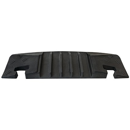 Traffic-Line Cable Protect Ramp Med End Sec Female Ylw/Blk