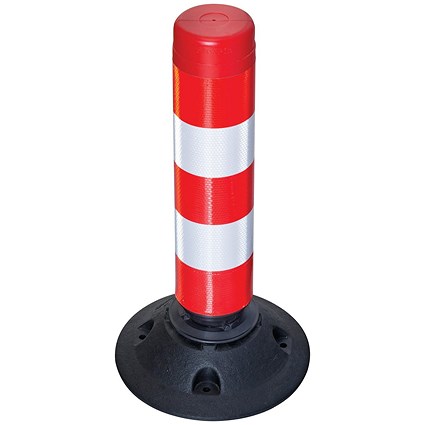 Traffic-Line Off-Highway Flexible Post 460mm Red/Wht