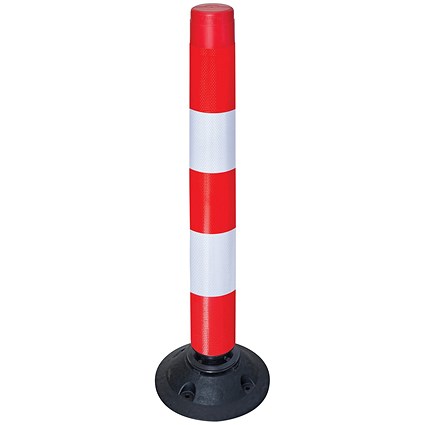 Traffic-Line Off-Highway Flexible Post 760mm Red/Wht