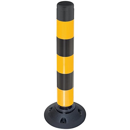 Traffic-Line Off-Highway Flexible Post 760mm Ylw/Blk