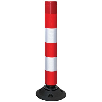 Traffic-Line Off-Highway Flexible Post 1000mm Red/Wht