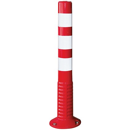 Traffic-Line FlexBack Traffic Posts 760x200mm Red/Wht