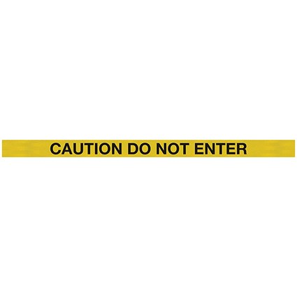 WeatherMaster 250 Black Post Do Not Enter Yellow/Black Pack 2
