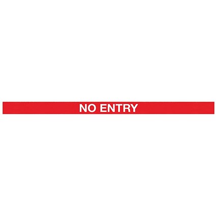WeatherMaster 250 Black Post + No Entry Belt 3.4m Pack of 2