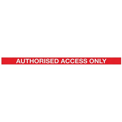 WeatherMaster 250 Yellow Post Auth Access Red/White Pack of 2