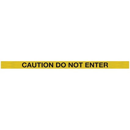 WeatherMaster 250 Yellow Post Do Not Enter Yellow/Blk Pack 2