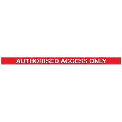 WeatherMaster 250 Red Post Auth Access Red/White Pack of 2