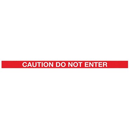 WeatherMaster 250 Red Post Do Not Enter Red/White Pack of 2