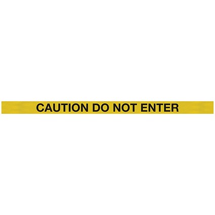 WeatherMaster 250 Red Post Do Not Enter Yellow/Black Pack 2