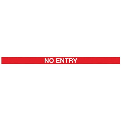 WeatherMaster 250 Red Post + No Entry Belt 3.4m Pack of 2