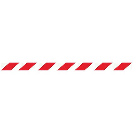 WeatherMaster 335 Black Post + Red/White Belt 10.6m Pack of 2