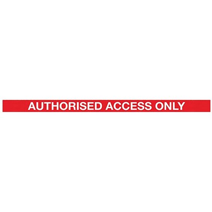 SafetyMaster 450 Yellow Post Auth Access Red/Wht 3.4m Pack 2