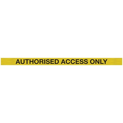 SafetyMaster 450 Yellow Post Auth Access Ylw/Blk 3.4m Pack 2