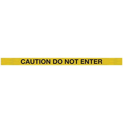 SafetyMaster 450 Yellow Post Do Not Enter Ylw/Blk 3.4m Pack 2