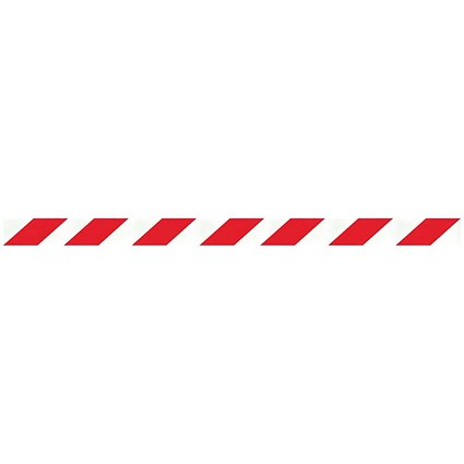 SafetyMaster 450 Red Post + Red/White Belt 3.4m Pack of 2