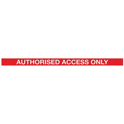 SafetyMaster 450 Twin Ylw Post Auth Access Rd/Wht 3.4m Pack 2