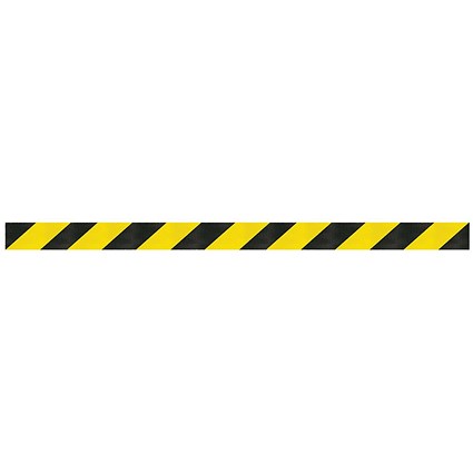 WallPro 300 Barrier Blk with Ylw/Blk Belt 3m