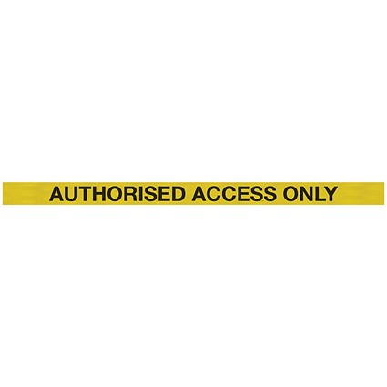 WallPro 300 Barrier Blk with Auth Access Ylw/Blk 3m