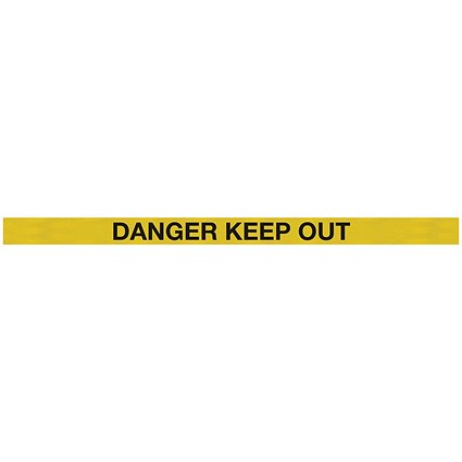 WallPro 300 Barrier Blk Danger Keep Out Ylw/Blk 3m