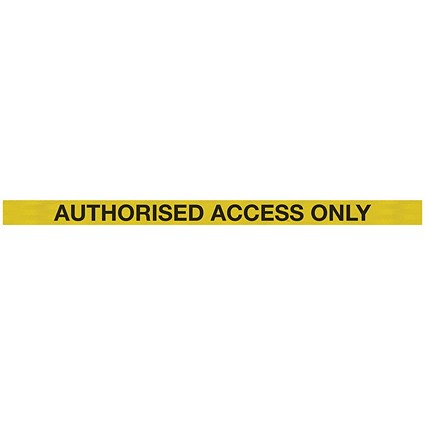 5 Star WallPro 400 Barrier Ylw + Authorised Access Ylw/Blk 4.6m