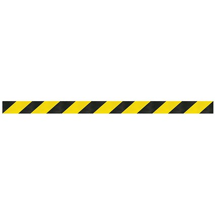 WallPro 450 Barrier Blk with Ylw/Blk Belt 7.6m