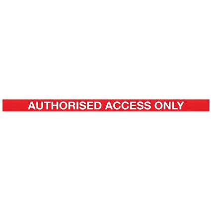 WallPro 450 Barrier Yellow with Auth Access Red/Wht Belt 7.6m