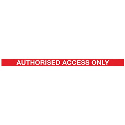 WallPro 450 Barrier Blk with Auth Access Red/Wht Belt 9.1m