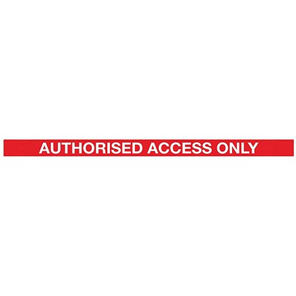 WallMaster 300 Barrier Ylw with Auth Access Red/Wht Belt 3m