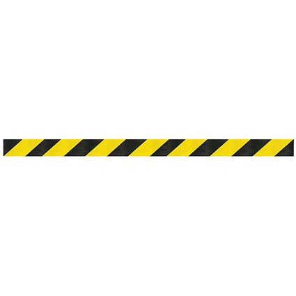 WallMaster 400 Barrier Blk with Ylw/Blk Belt 4.6m