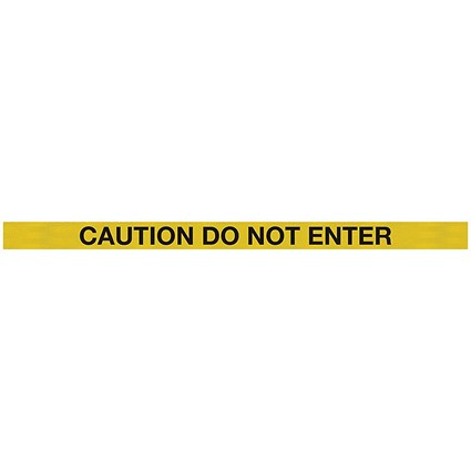 WallMaster 400 Barrier Ylw with Do Not Enter Ylw/Blk Belt 4.6m