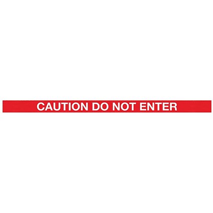 WallMaster 450 Barrier Blk with Caution Red/Wht Belt 7.6m