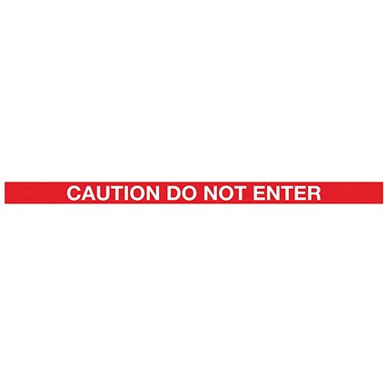 WallMaster 450 Barrier Ylw with Do Not Enter Red/Wht Belt 7.6m