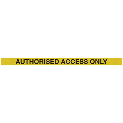 WallMaster 450 Barrier Blk with Auth Access Ylw/Blk Belt 10.6m