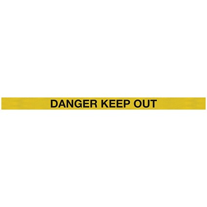 WallMaster 450 Barrier Blk with Danger Ylw/Blk Belt 10.6m