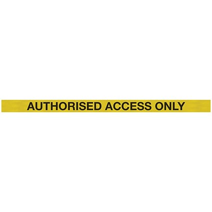 WallPro 300 Magn Barrier Blk Auth Access Ylw/Blk 3m