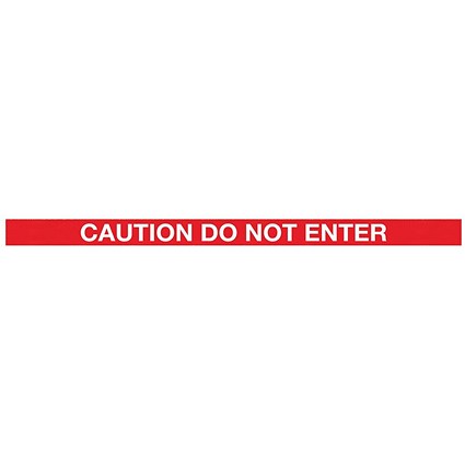 WallPro 400 Magn Back/Belt End Barrier Ylw + Caution Red/Wht 4.6m