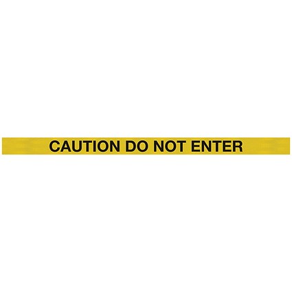WallPro 400 Magn Back/Belt End Barrier Ylw Caution Ylw/Blk 4.6m