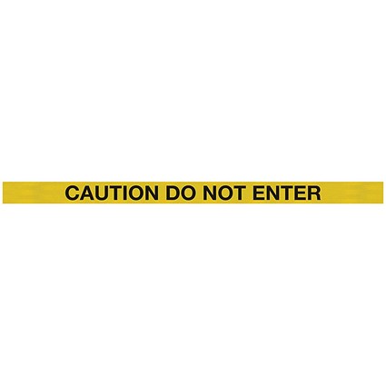 WallPro 450 Magn Back/Belt End Barrier Blk + Caution Ylw/Blk 7.6m