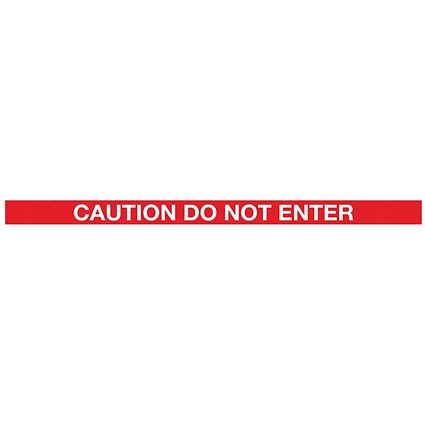WallPro 450 Magn Back/Belt End Barrier Ylw + Caution Red/Wht 7.6m